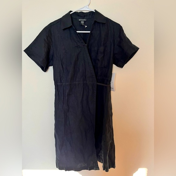 Athleta Playa Wrap Dress Linen - Picture 2 of 12